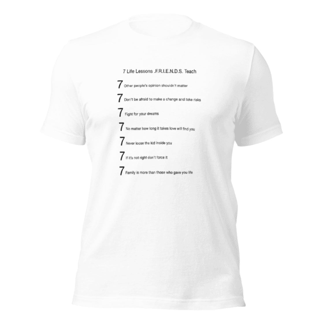 7777777 life lessons T-Shirt